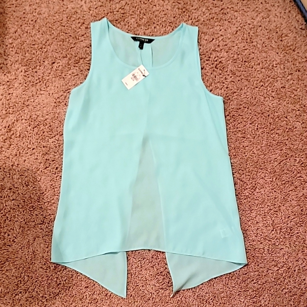 Express Split Back Top XS